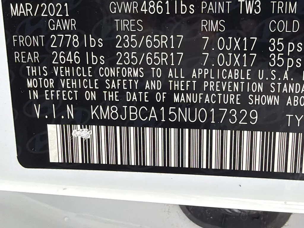 Used 2022 Gray Hyundai Blue image 32