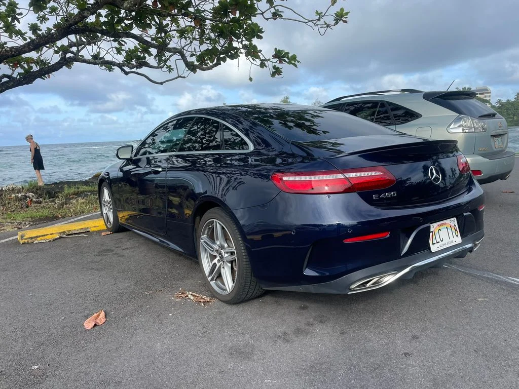 Used 2020 Blue Mercedes-Benz E 450 image 4
