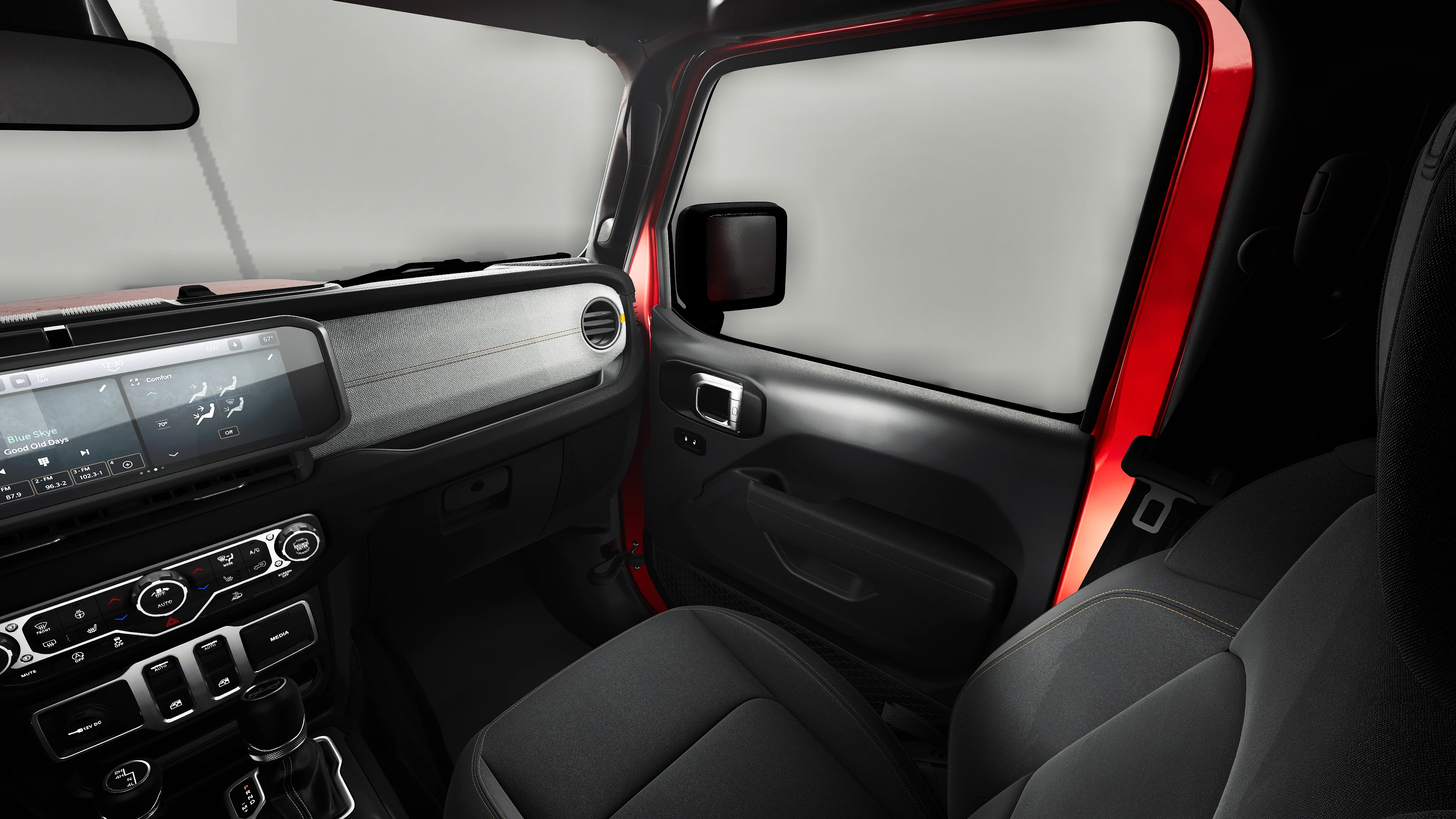 New 2027 Firecracker Red Clear-Coat Paint Jeep Sport S image 7