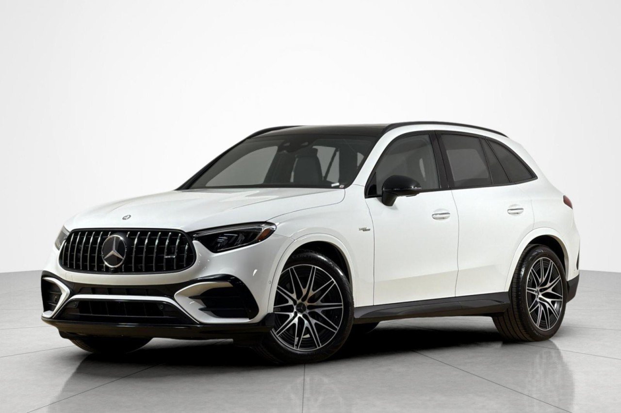 Certified Used 2024 Polar White Mercedes-Benz AMG® GLC 43 image 1