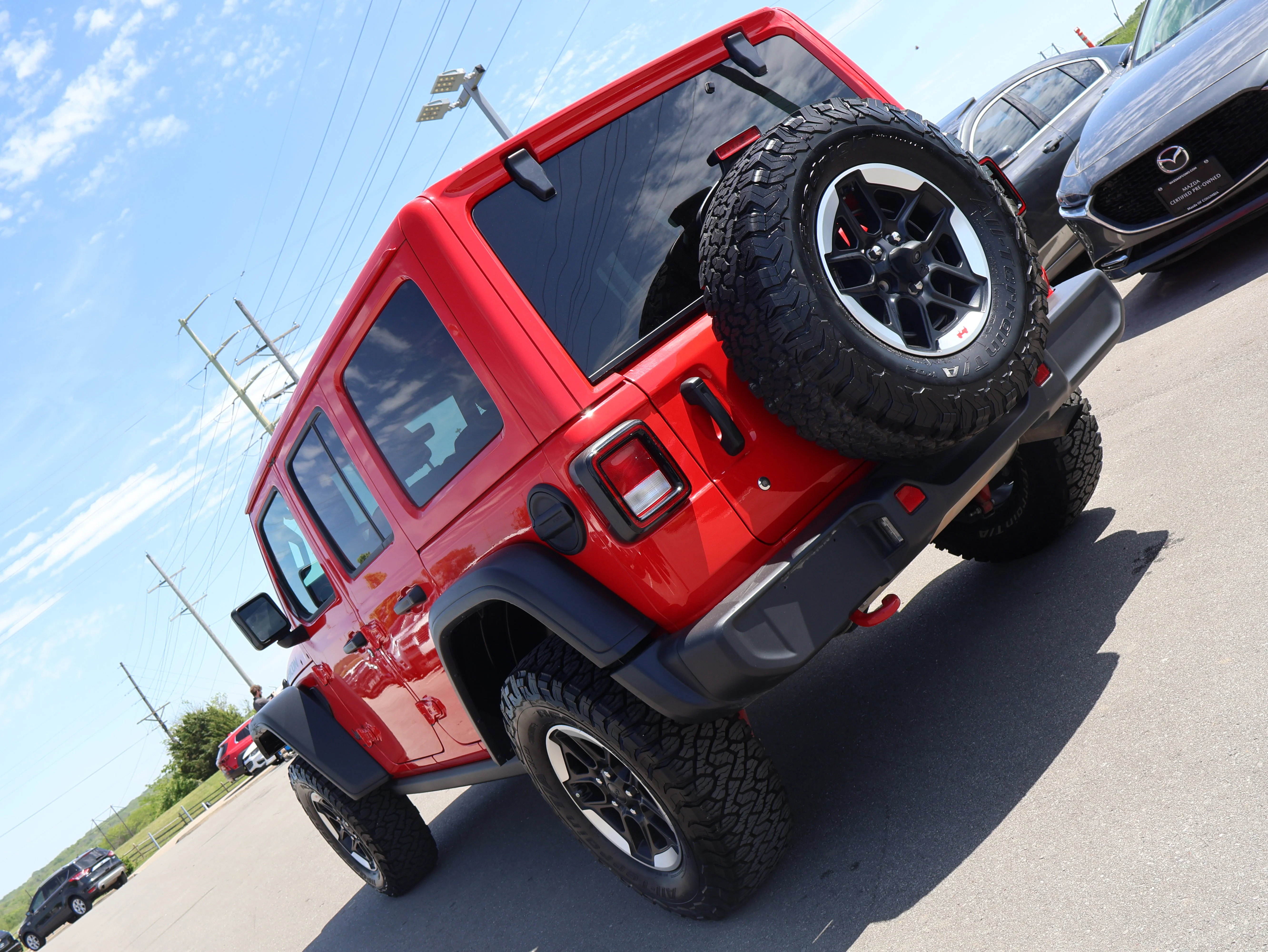 Used 2020 Firecracker Red Clearcoat Jeep Rubicon image 5