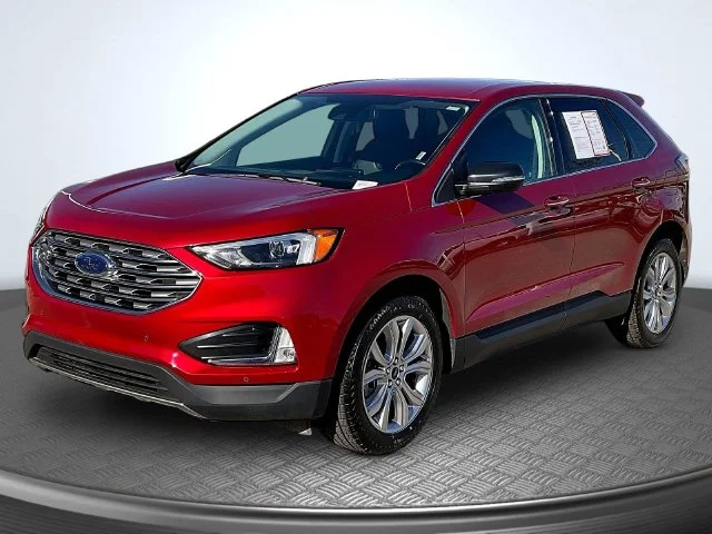Used 2024 Red Ford Titanium image 2