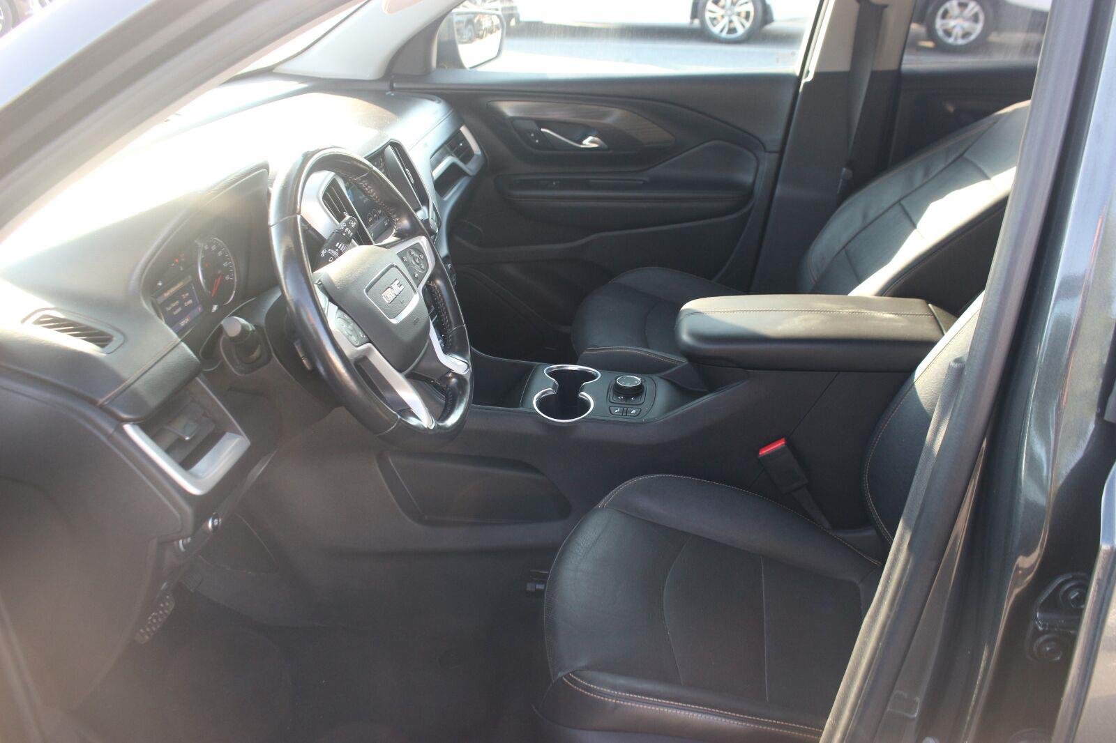 Used 2021 GRAPHITE GRAY METALLIC GMC SLT image 18
