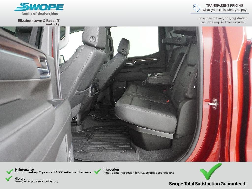 Used 2024 Volcanic Red Tintcoat GMC SLT image 11