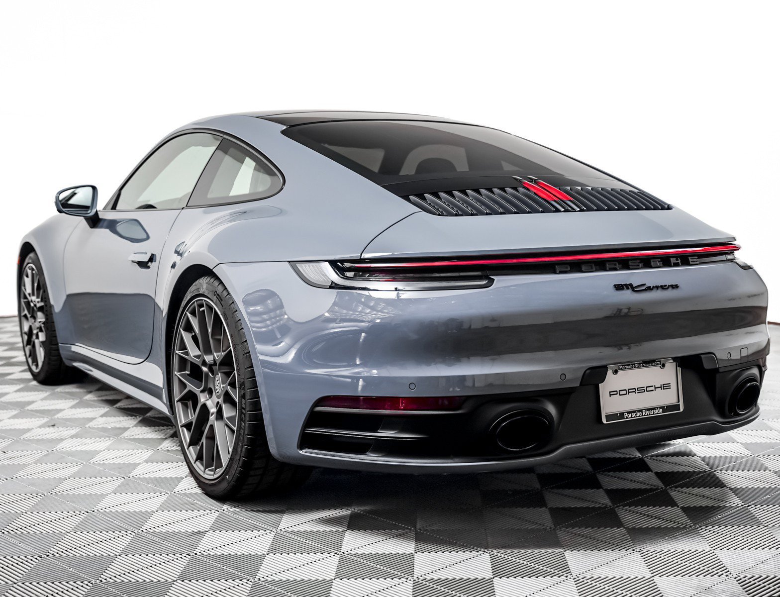 Certified Used 2023 ARCTIC GREY Porsche Carrera Coupe image 3