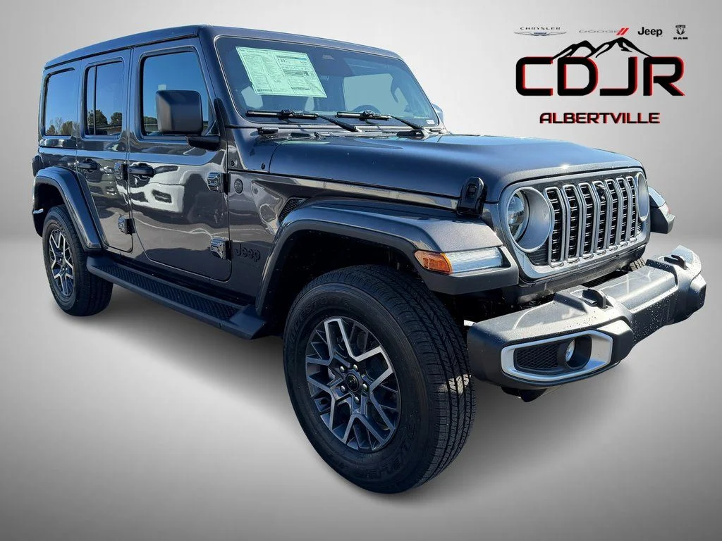 New 2026 Granite Crystal Metallic Clear-Coat Exterior Paint Jeep Sahara image 1