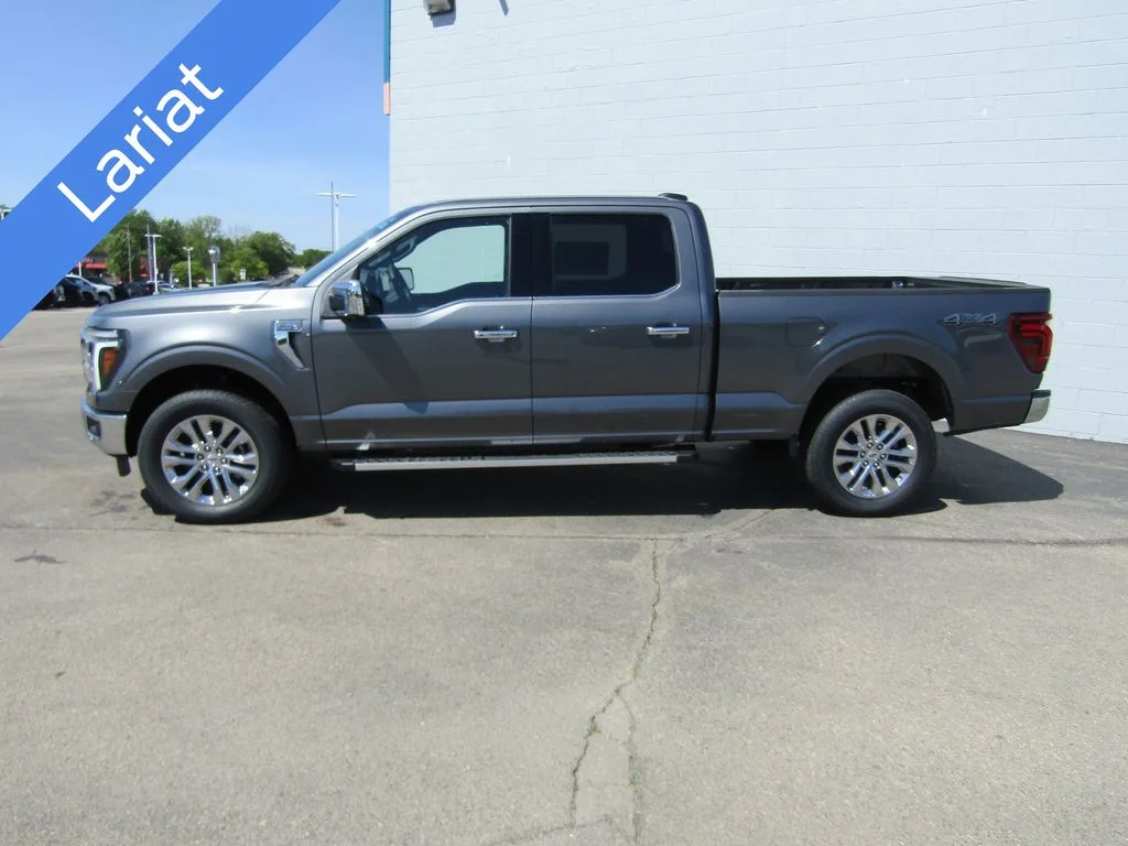 New 2026 Carbonized Gray Metallic Ford Lariat® image 2