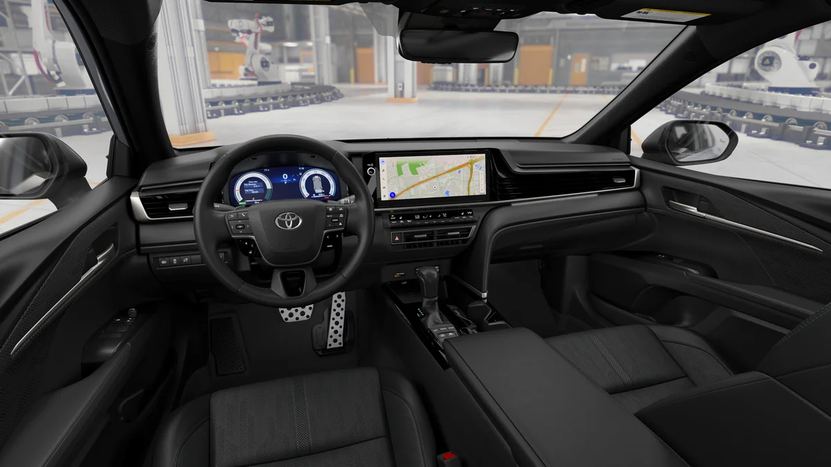 New 2026 Heavy Metal with Midnight Black Metallic roof Toyota XSE image 19