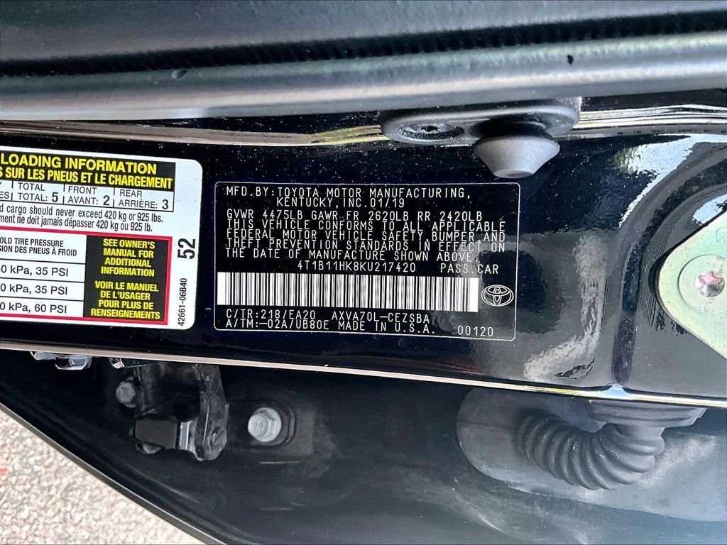 Used 2019 Black Toyota SE image 9
