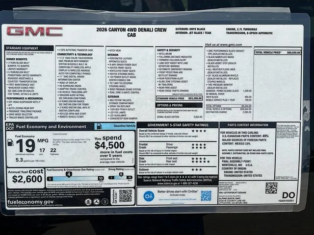 2026 GMC Canyon Denali - Photo 21