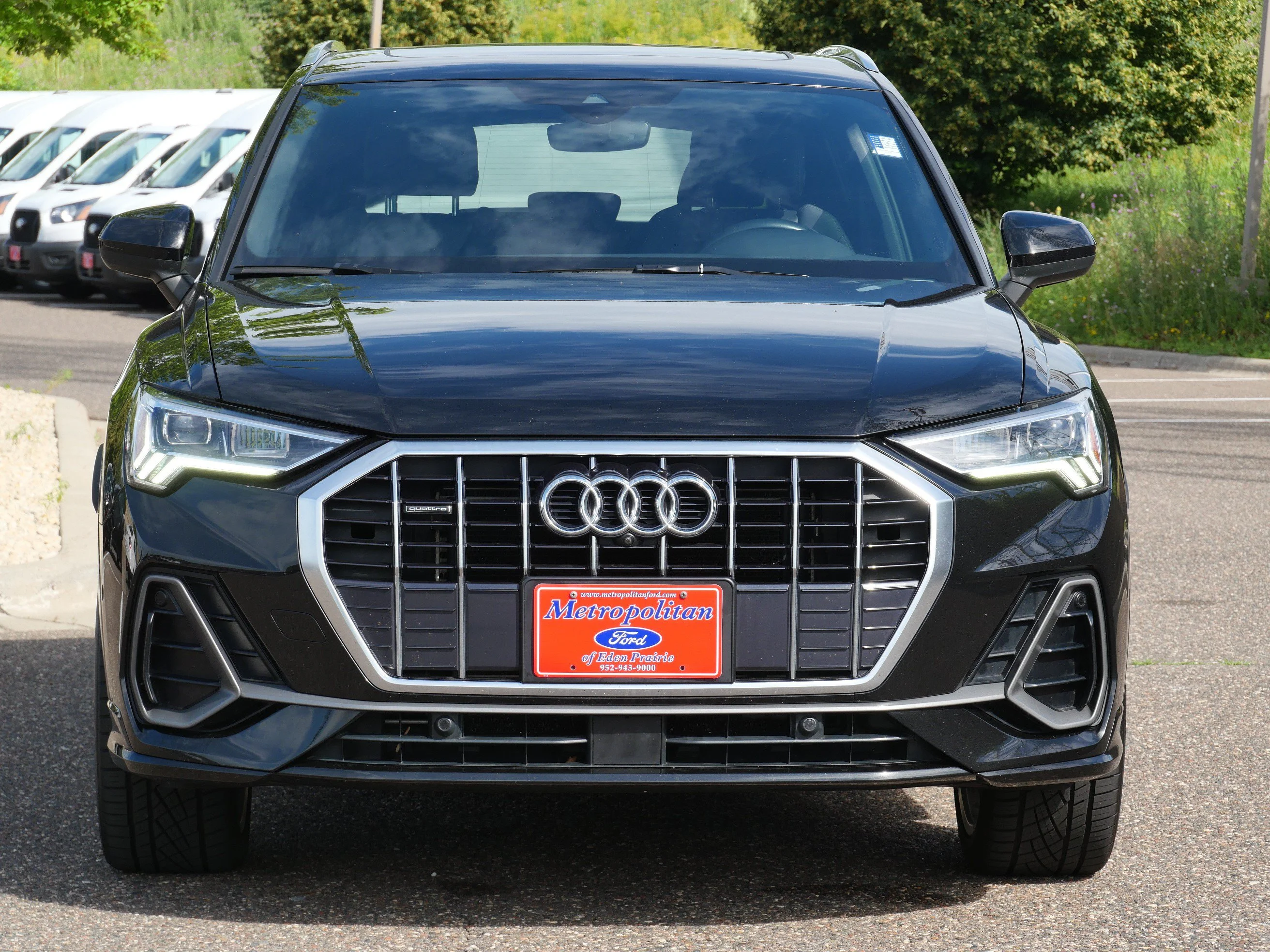 Used 2020 Audi Q3 S Line Prestige with VIN WA1FECF35L1036807 for sale in Eden Prairie, Minnesota