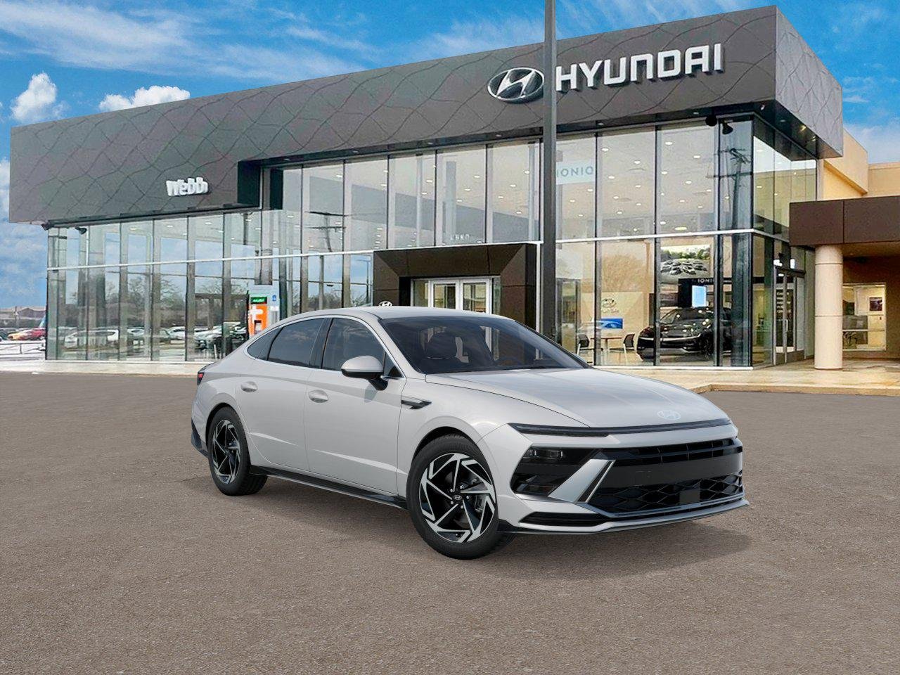 New 2026 White Hyundai SEL Sport image 2