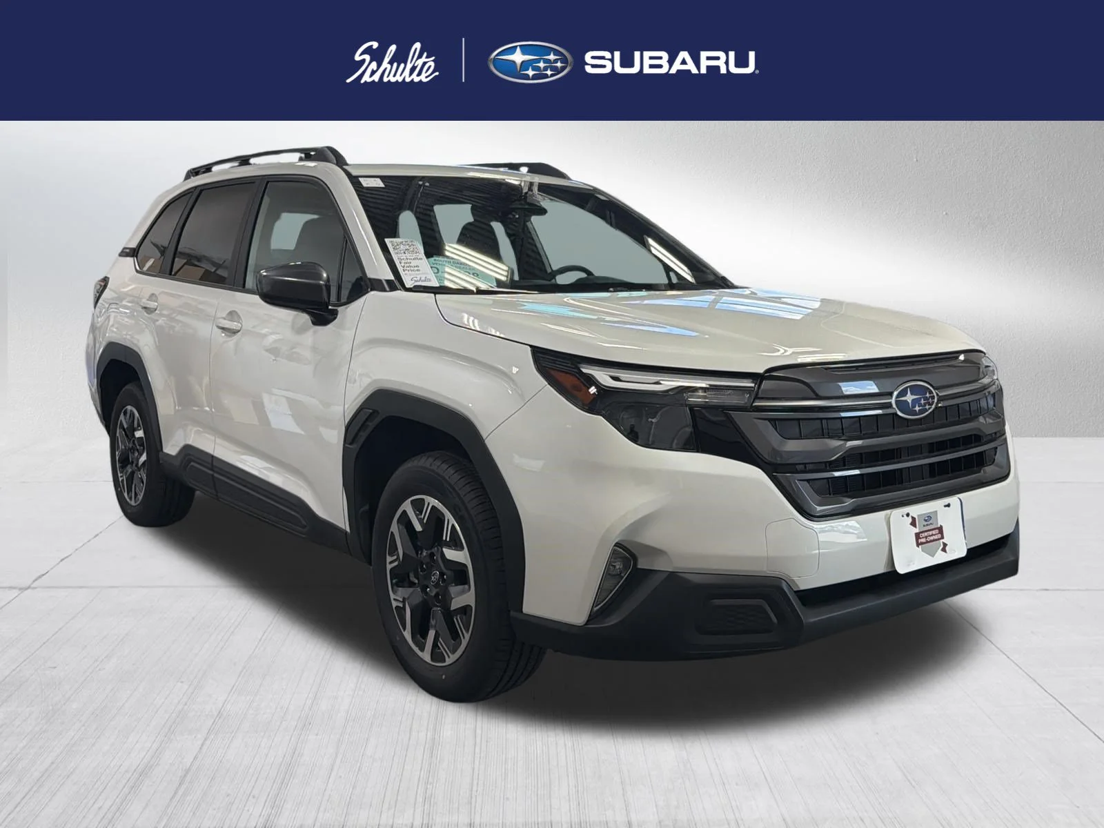 Certified Used 2026 Crystal White Pearl Subaru Premium image 1
