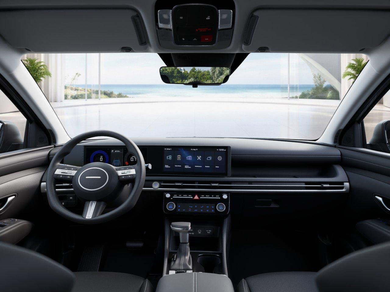 New 2026 Shimmering Silver Hyundai SEL FWD image 11