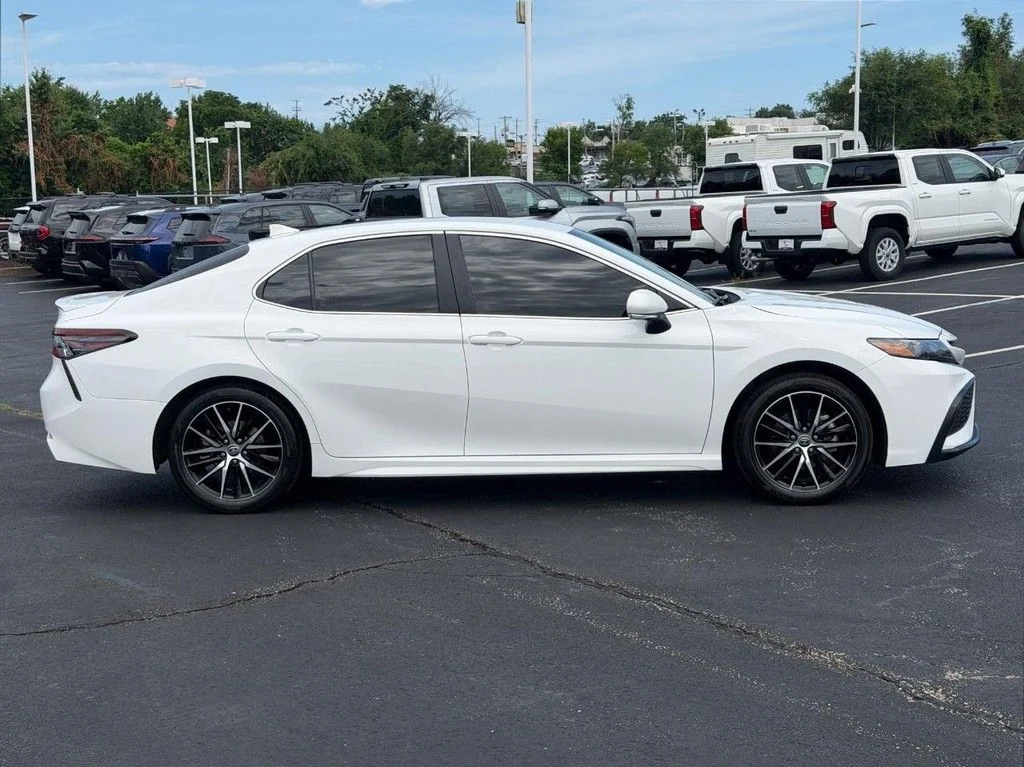 Certified Used 2024 White Toyota SE image 2