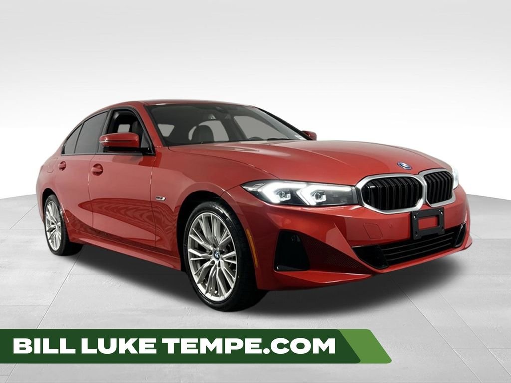 Used 2023 Melbourne Red Metallic BMW 330e iPerformance image 1