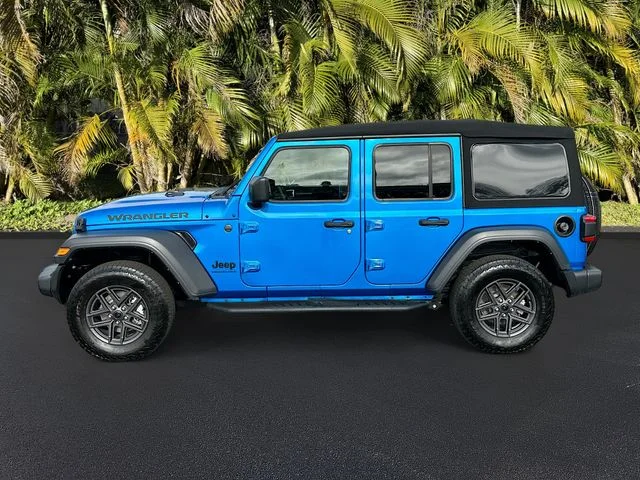 Certified Used 2024 Blue Jeep Sport S image 9