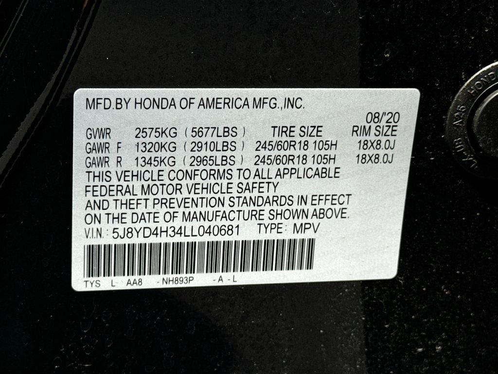 Certified Used 2020  Acura 3.5L image 24