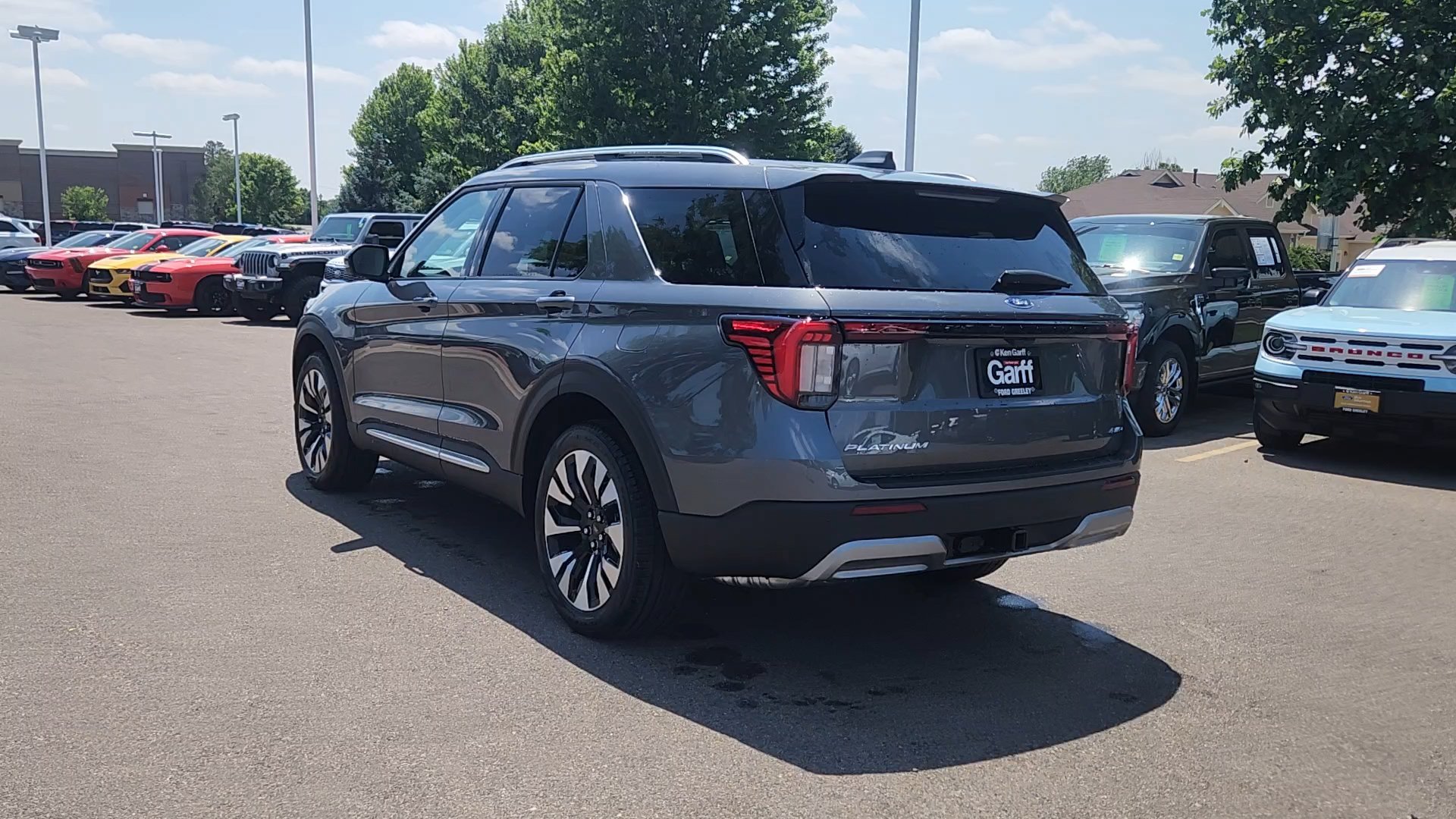 New 2026 Carbonized Gray Metallic Ford Platinum image 3