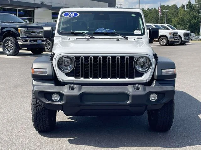 Used 2026 Bright White Clearcoat Jeep Sport S image 28