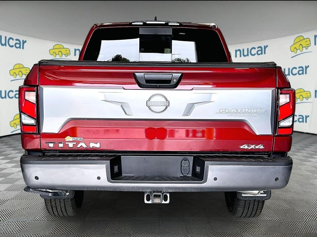 Used 2024 Cardinal Red Metallic Nissan Platinum Reserve image 6
