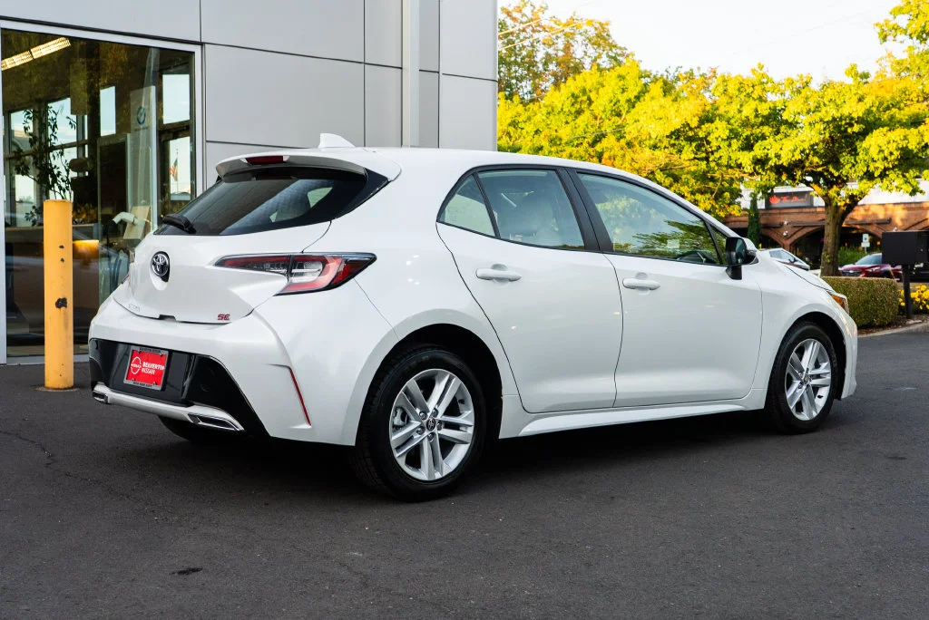 Used 2021 Beige Toyota SE image 6
