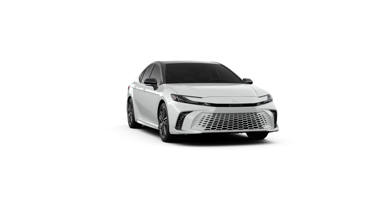 New 2027 Wind Chill Pearl with Midnight Black Metallic roof Toyota XSE image 16