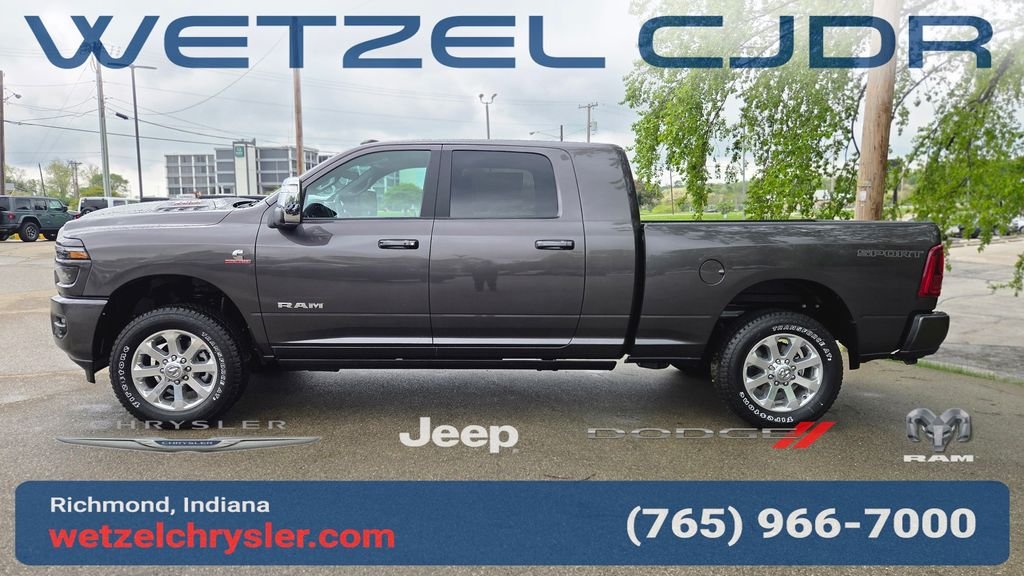 New 2026 Granite Crystal Metallic Clear-Coat Exterior Paint RAM Laramie image 5