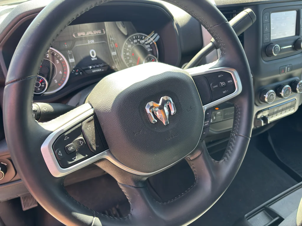 Used 2024 Bright White Clearcoat Ram SLT image 11