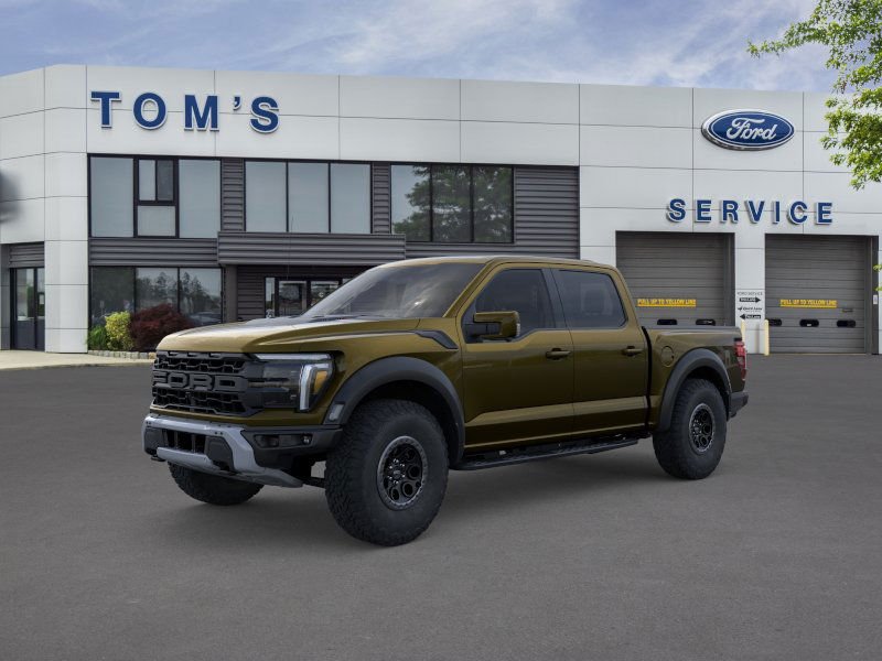 Shelter Green 2026 Ford F-150 Raptor SuperCrew 4WD Pickup Truck Four-Wheel Drive