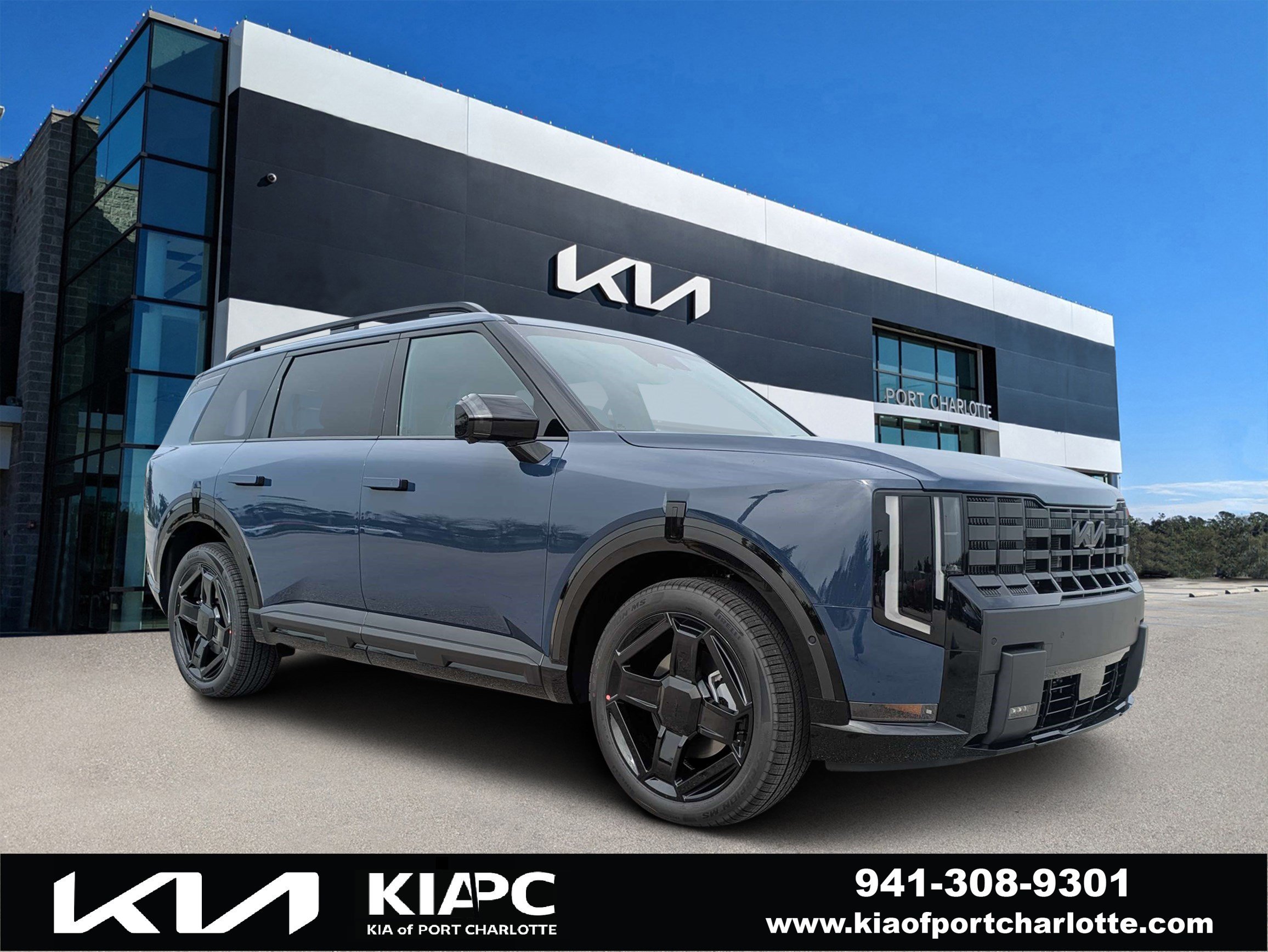 New 2027 Midnight Lake Blue Kia X-LINE SX image 1