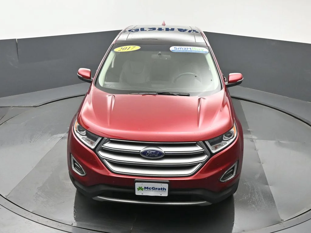 Certified Used 2017 Red Ford Titanium image 30