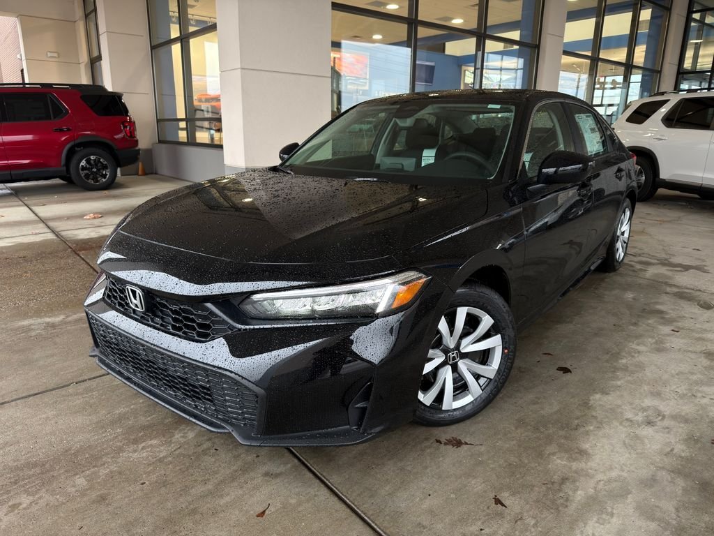 New 2026 Crystal Black Pearl Honda LX image 1