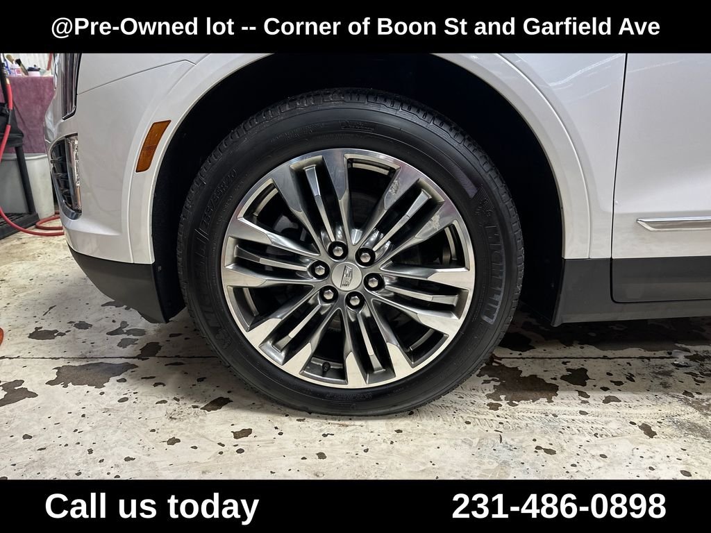 Used 2017 White Cadillac Premium Luxury image 11