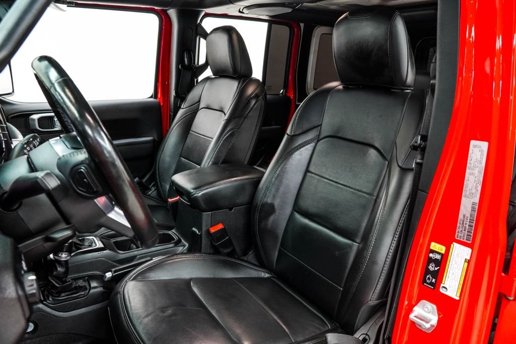 Used 2021 Red Jeep Unlimited Sahara Altitude image 16