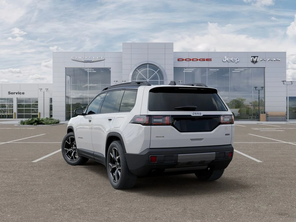 New 2026 Bright White Clear-Coat Exterior Paint Jeep Overland image 3