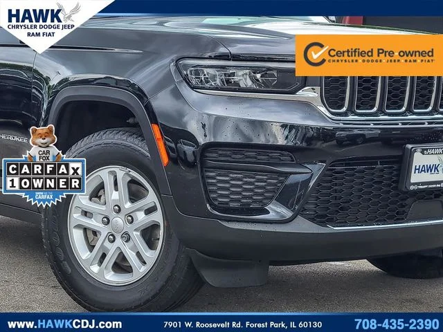 Certified Used 2023 Black Jeep Laredo image 3