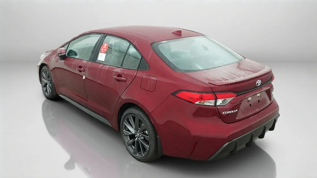 New 2026 Ruby Flare Pearl Toyota SE image 14