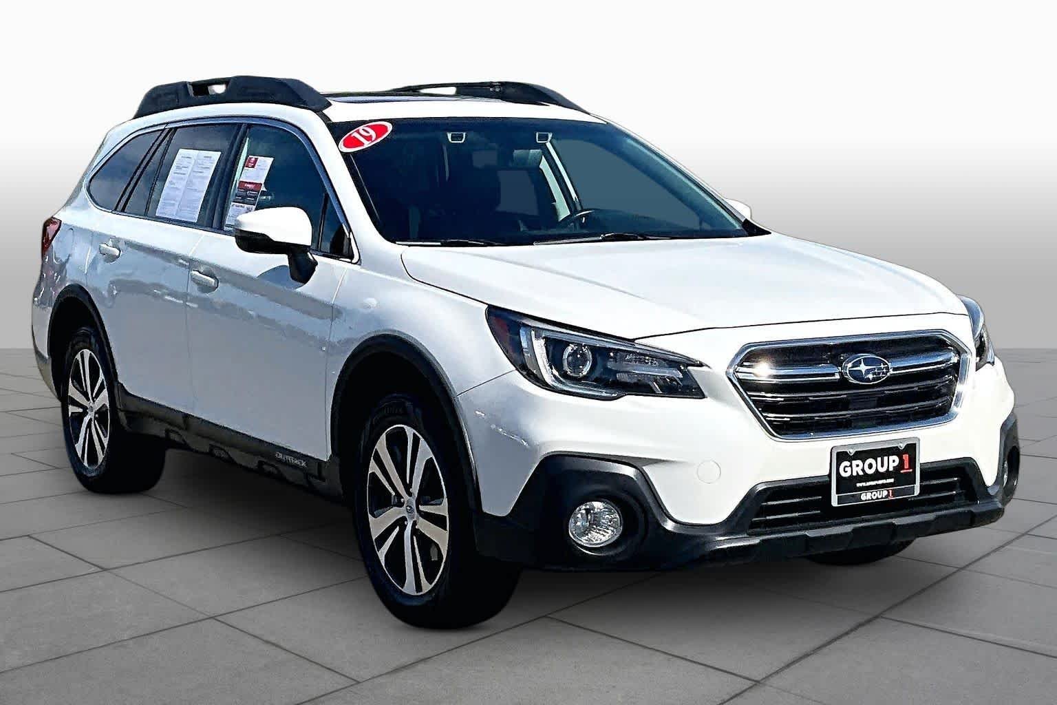 Used 2019 Crystal White Pearl Subaru Limited image 2