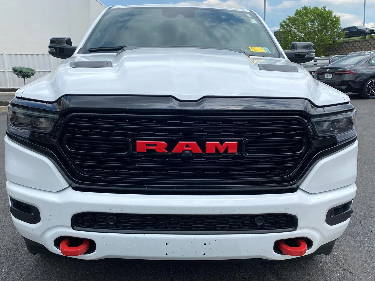 Used 2023 Bright White Clearcoat Ram Limited image 5