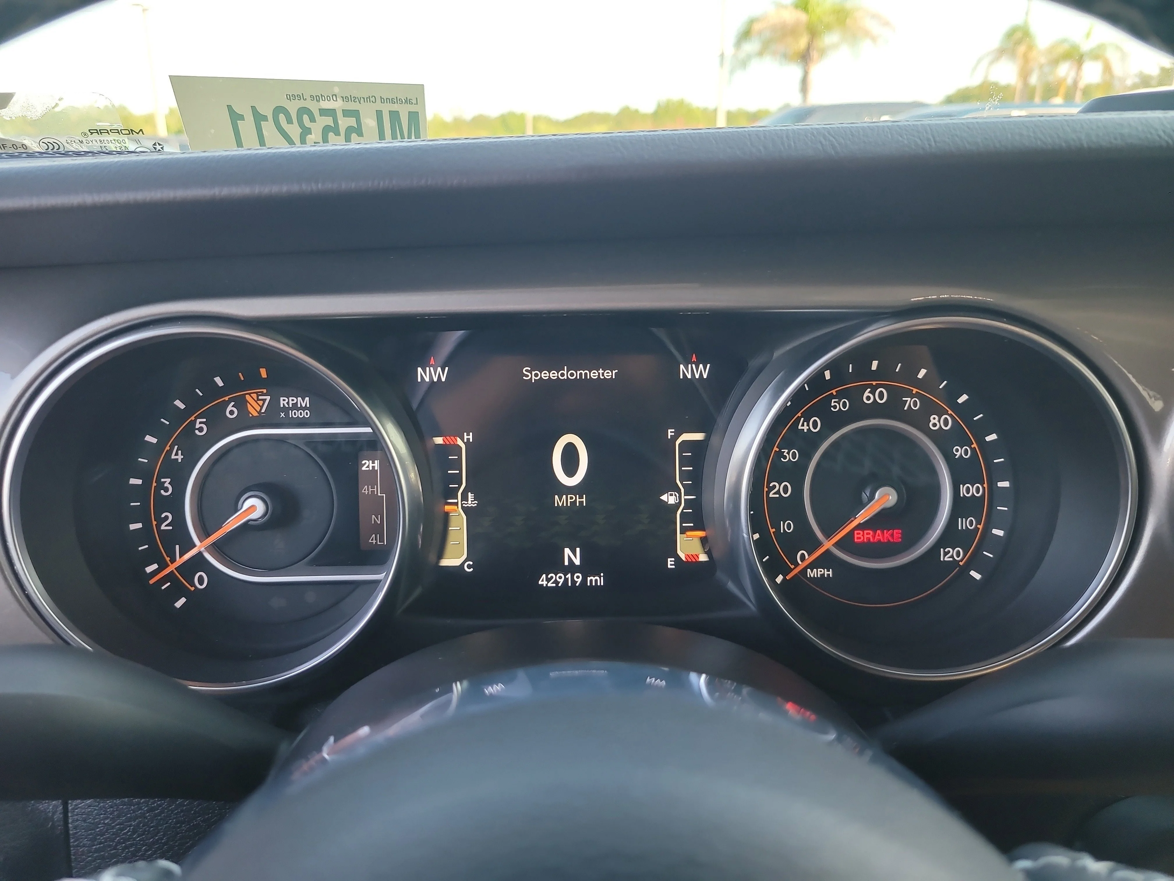 Used 2021 Bright White Clearcoat Jeep Overland image 29