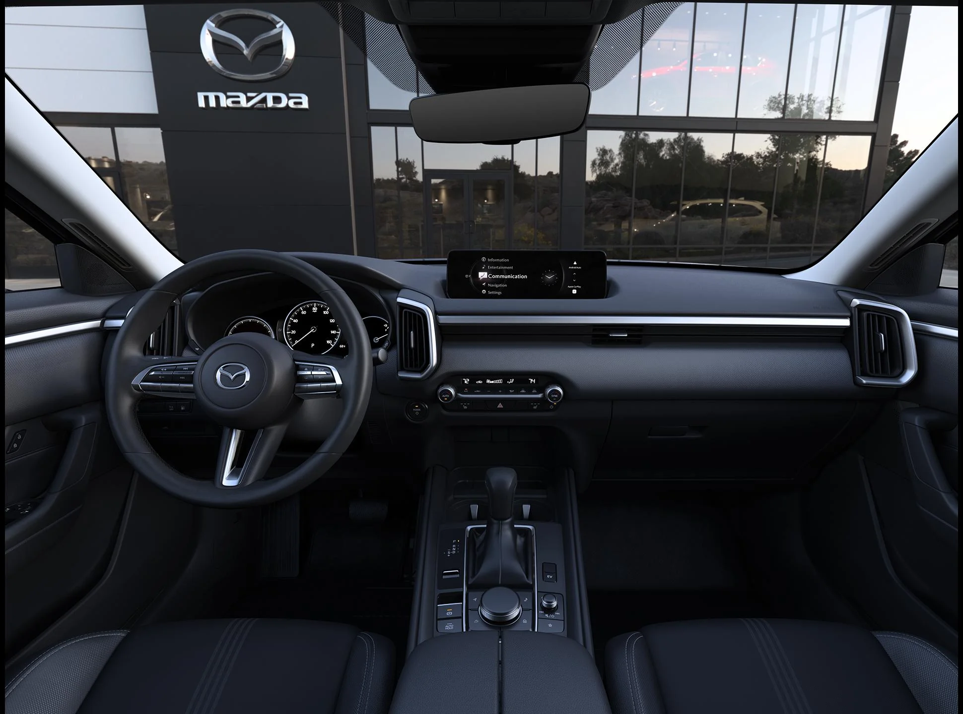 New 2026 Machine Gray Metallic Mazda Preferred AWD image 2