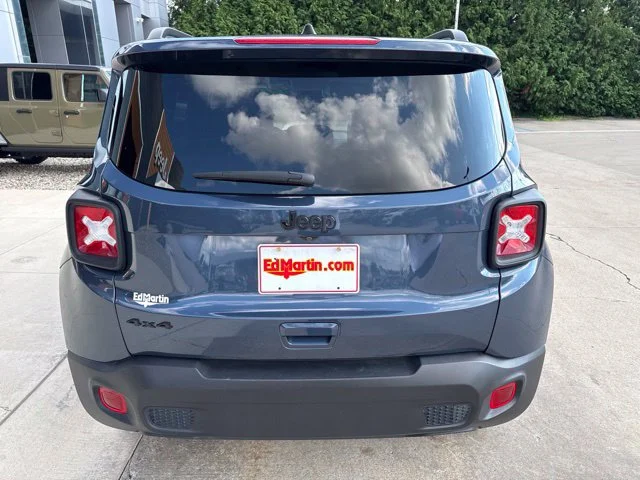 Certified Used 2023 Blue Jeep Latitude image 4