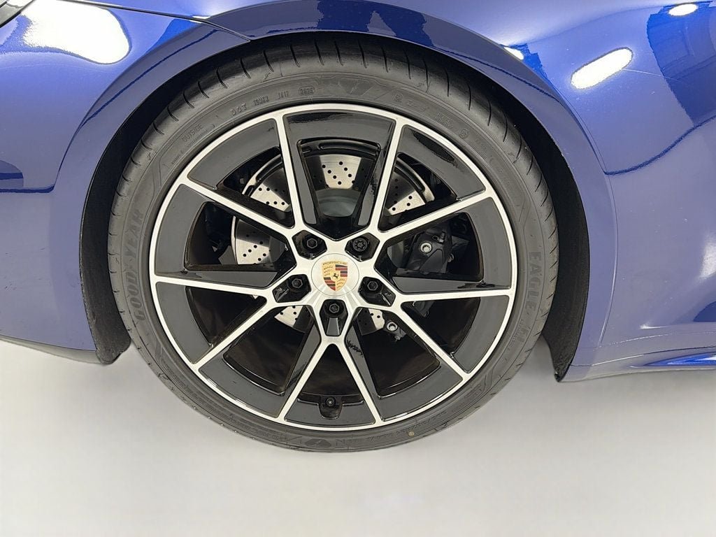 Used 2026 Gentian Blue Metallic Porsche Carrera T Cabriolet image 36