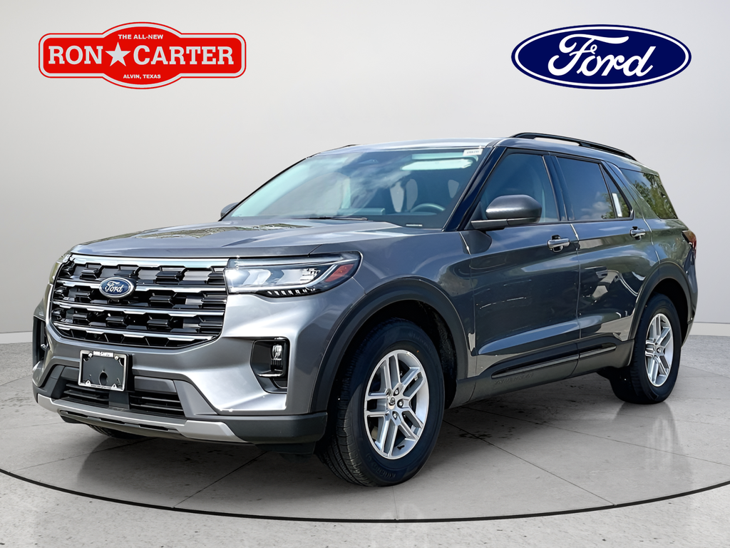 New 2026 Carbonized Gray Metallic Ford Active image 3