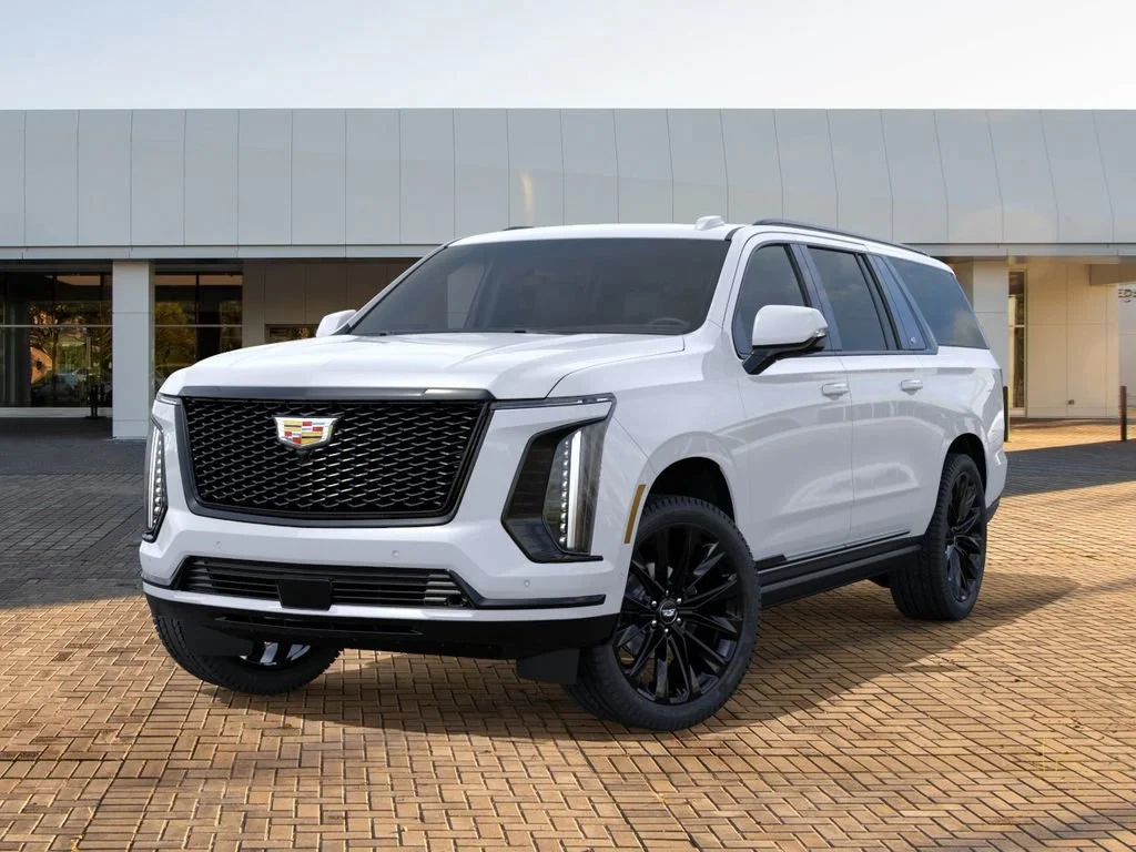 New 2026 Vibrant White Tricoat Cadillac Platinum Sport image 6