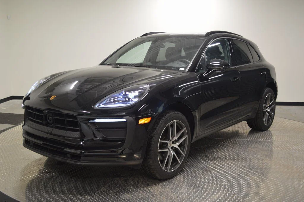 Certified Used 2025 Black Porsche  image 1