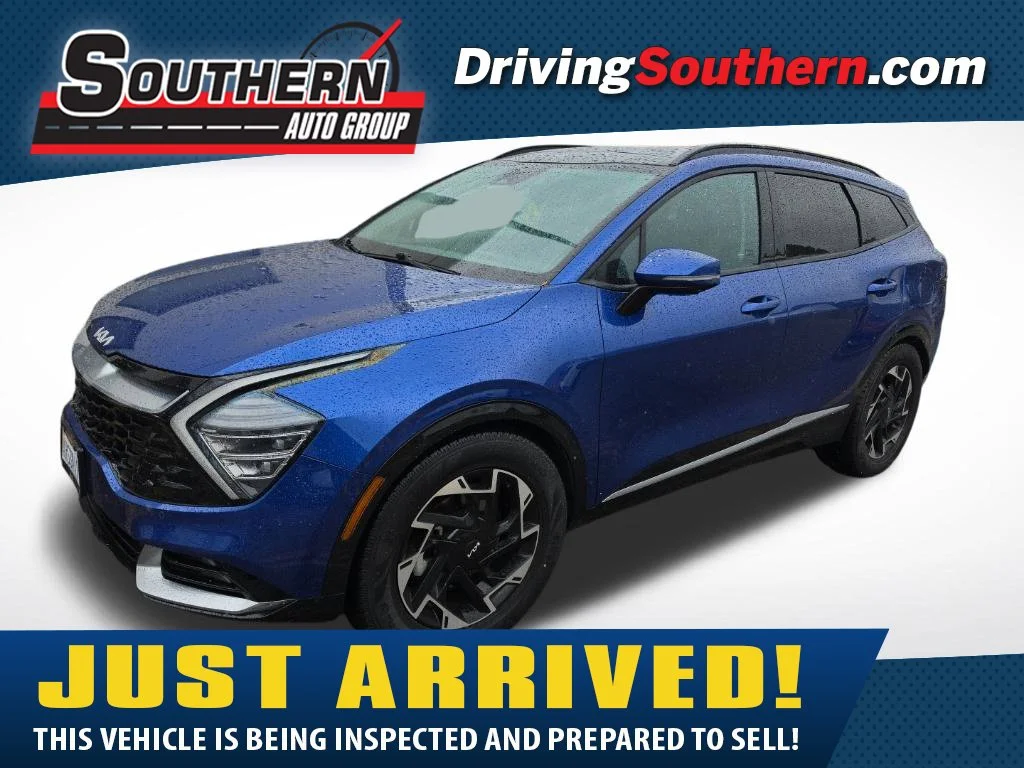 Certified Used 2023 Blue Kia SX-Prestige image 1