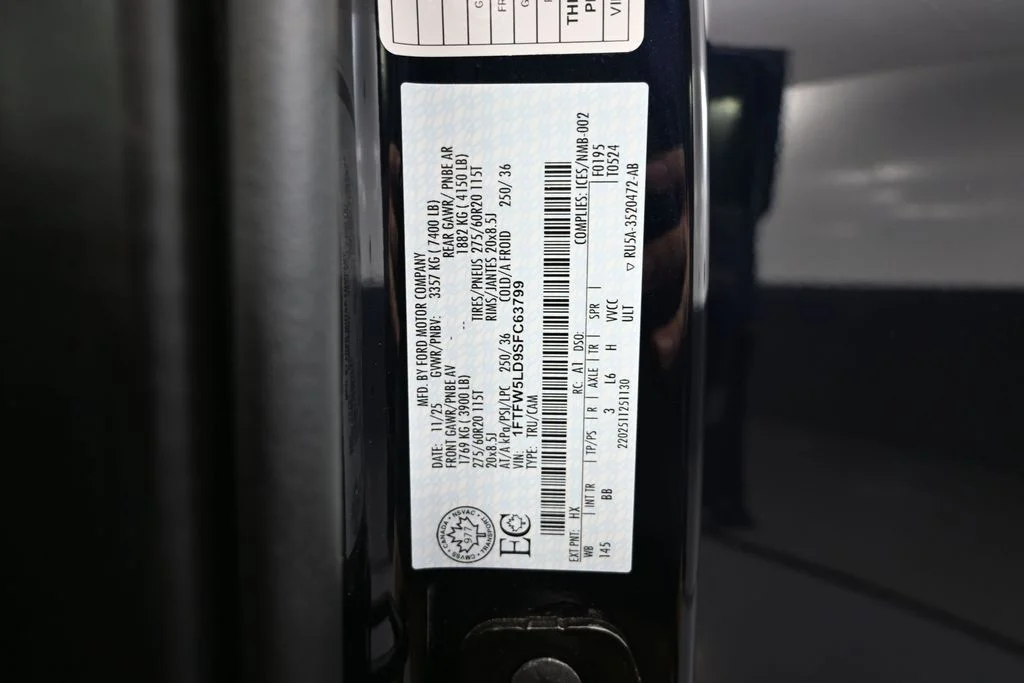 Certified Used 2025 Blue Ford Lariat image 45