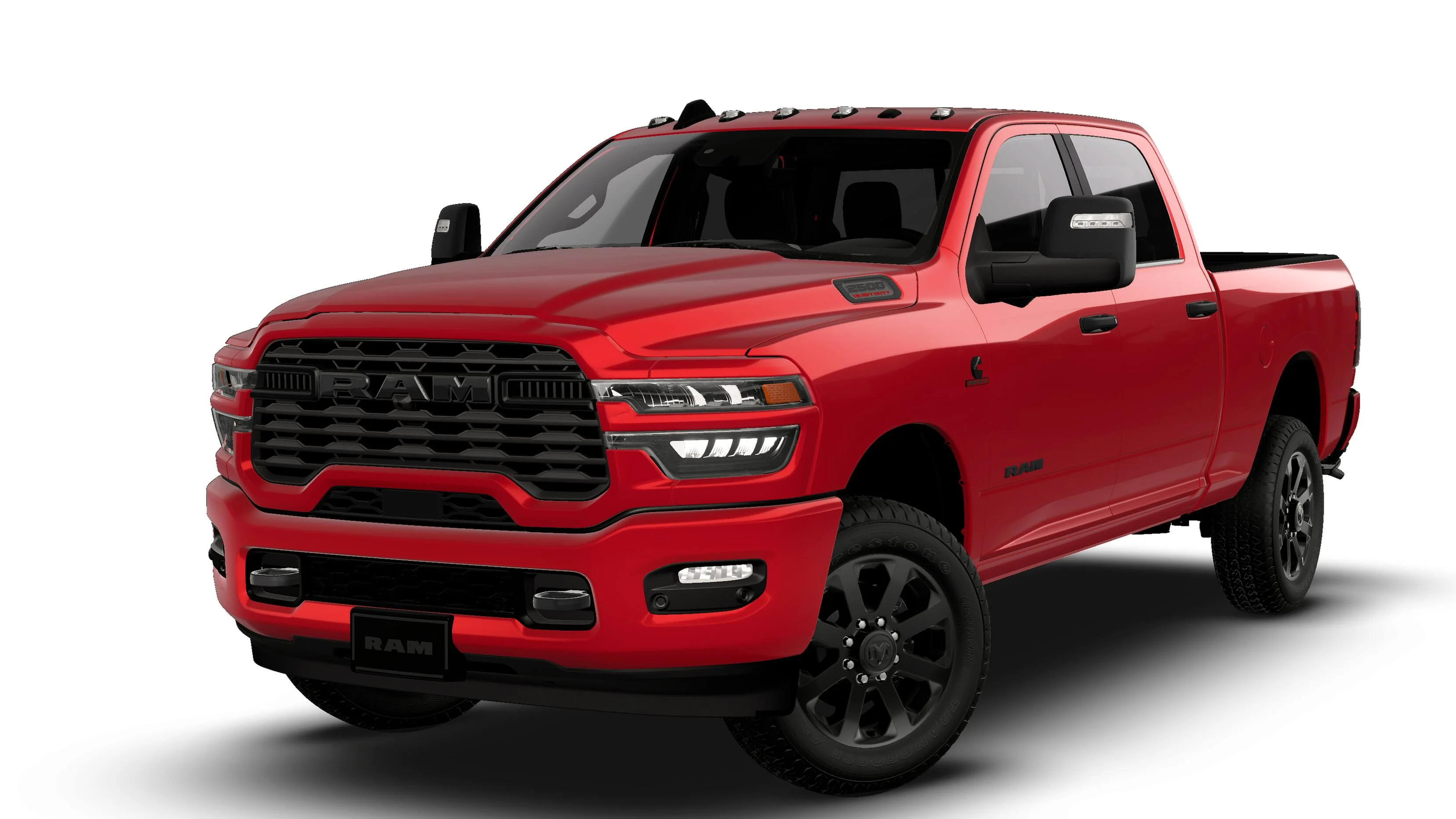 New 2026 Molten Red Pearl-Coat Exterior Paint RAM LONE STAR image 13